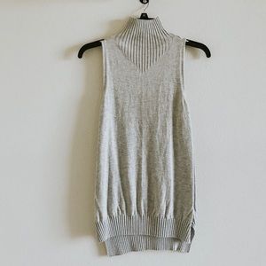 Central Park West Turtleneck Sleeveless Sweater